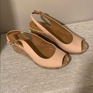 Nude Style & Co cork wedges 8.5 M!
